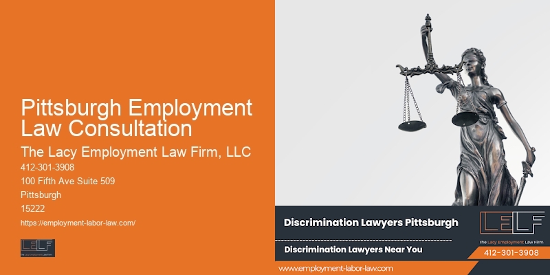 Employee Termination Law Pittsburgh Employment Law Consultation