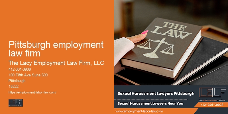 Pittsburgh employment law firm workplace defamation lawyer