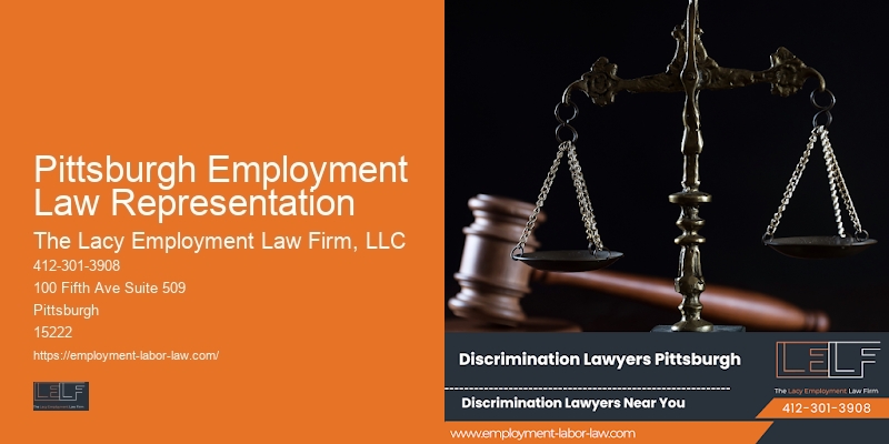 Pittsburgh Employment Law Representation Employee Dispute Lawyer