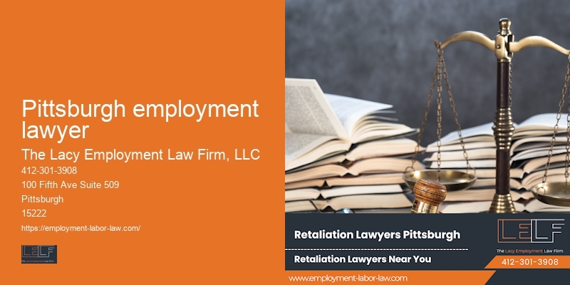 Employment Law Practice in Pittsburgh employment lawyer