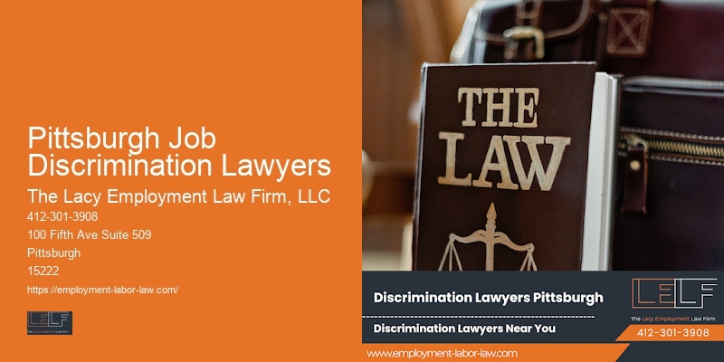 Unpaid wage claim lawyer Pittsburgh Job Discrimination Lawyers