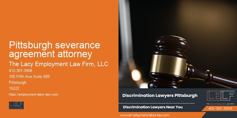 Pittsburgh severance agreement attorney