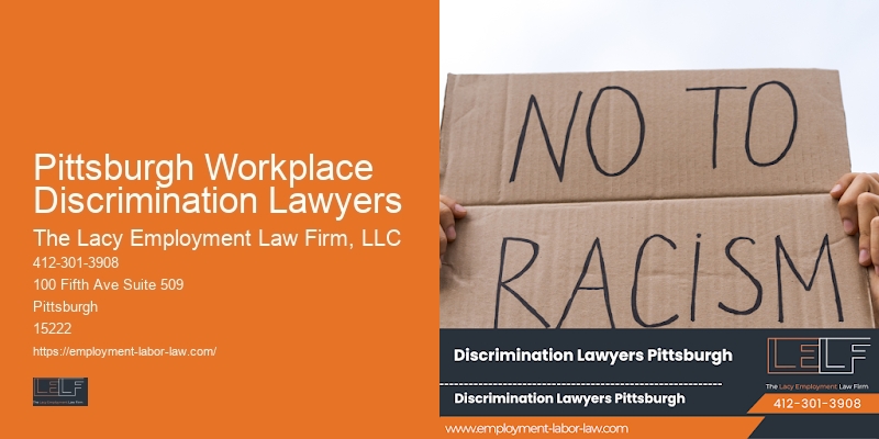 Legal Advocate for Employment Matters in Pittsburgh Workplace Discrimination Lawyers