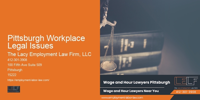 Employee benefits lawyer Pittsburgh Workplace Legal Issues