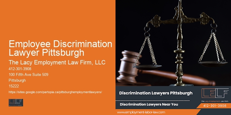 Employee rights law firm Employee Discrimination Lawyer Pittsburgh PA