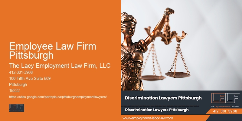 Legal Services for Employment Law Compliance in Employee Law Firm Pittsburgh