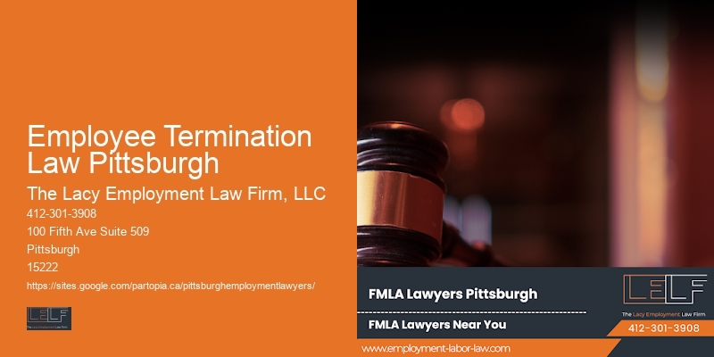 Employee Termination Law Pittsburgh employment law mediation services