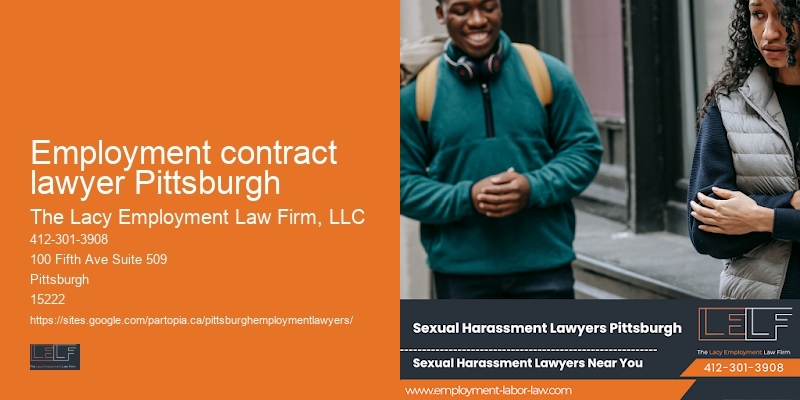 Employee Discrimination Lawyer Employment contract lawyer Pittsburgh