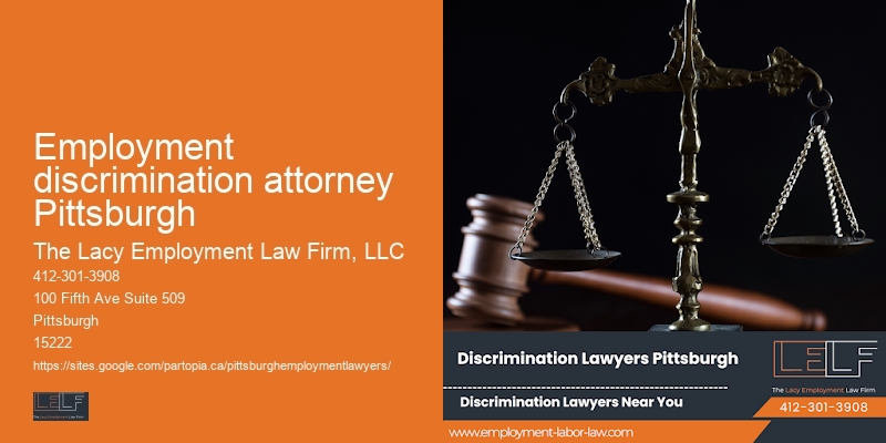 Discrimination Legal Counsel in Employment discrimination attorney Pittsburgh