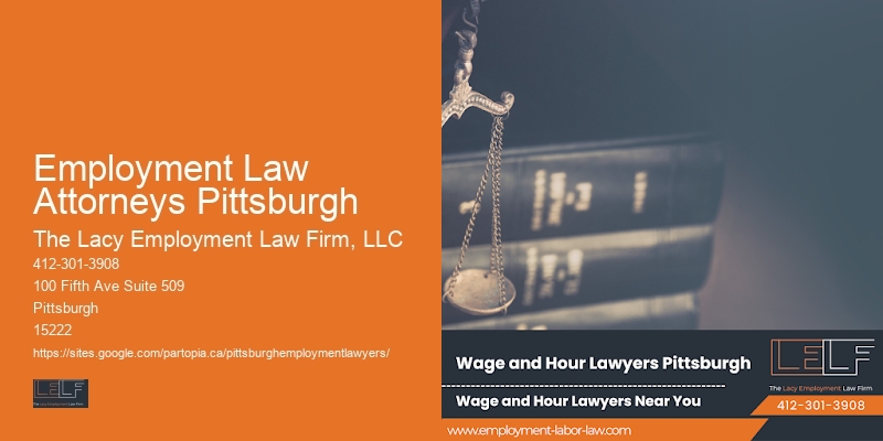 Employment Law Attorneys Pittsburgh employment litigation lawyer