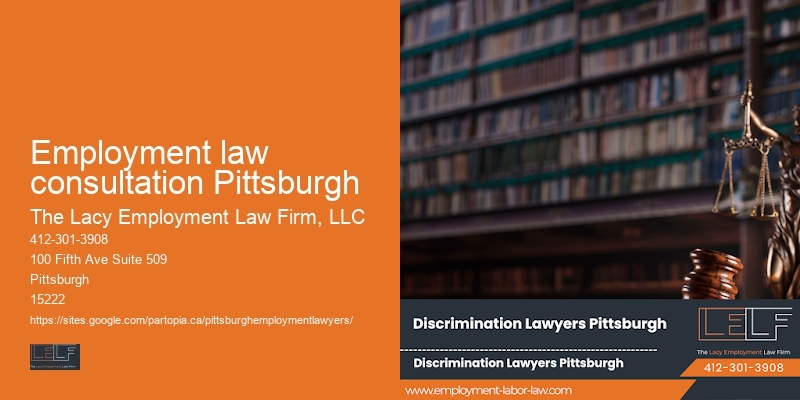 Attorney for Employment Contract Disputes in Employment law consultation Pittsburgh