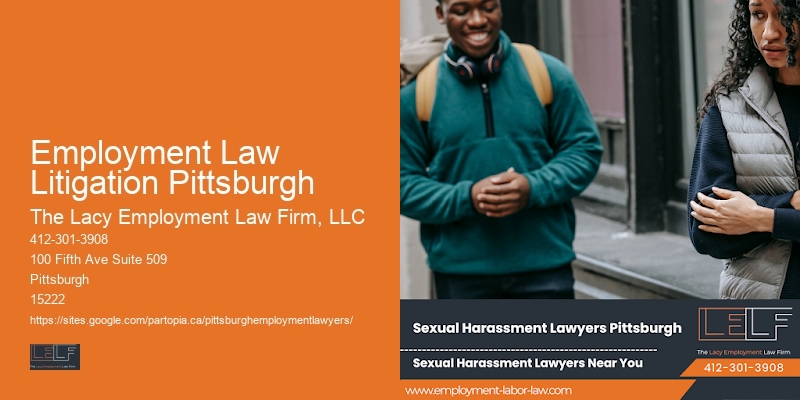 Employment law firm Employment Law Litigation Pittsburgh PA