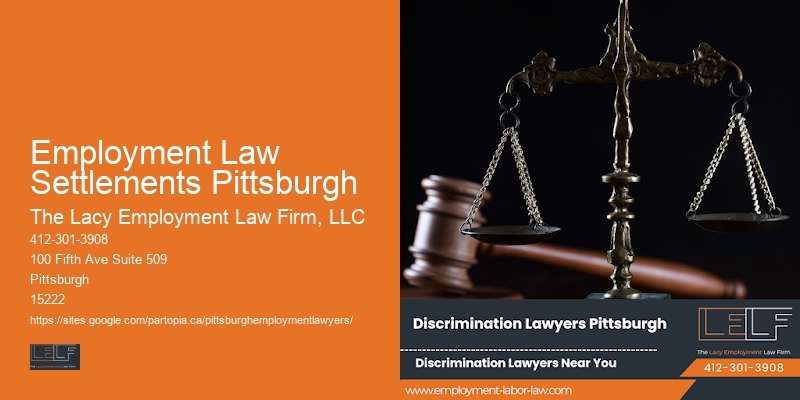 Severance agreement lawyer Employment Law Settlements Pittsburgh
