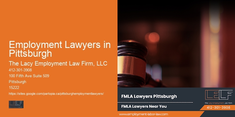 Legal representation for Employment Lawyers in Pittsburgh employees