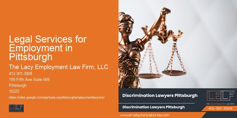 Employment Law Practice Legal Services for Employment in Pittsburgh