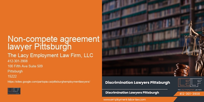Non-compete agreement lawyer Pittsburgh Workplace Rights Lawyers