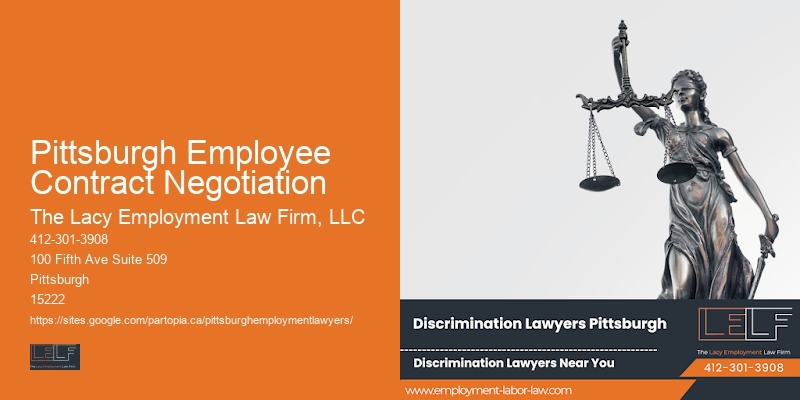 Workplace safety legal counsel Pittsburgh Employee Contract Negotiation