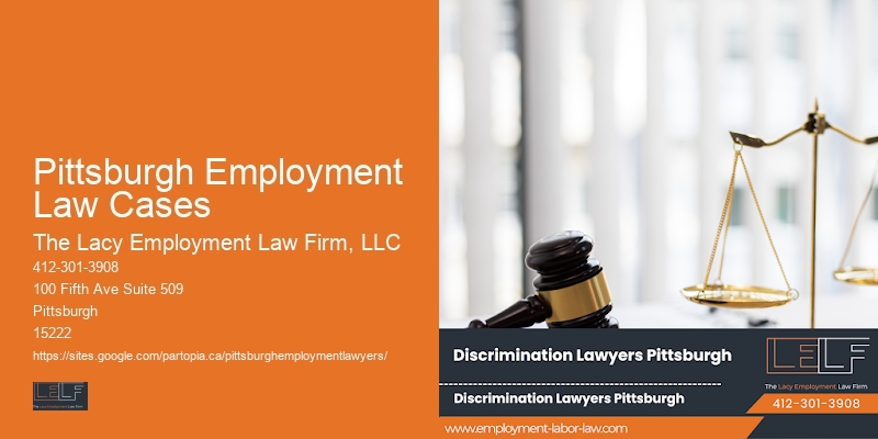 Legal expert for Pittsburgh Employment Law Cases employment law