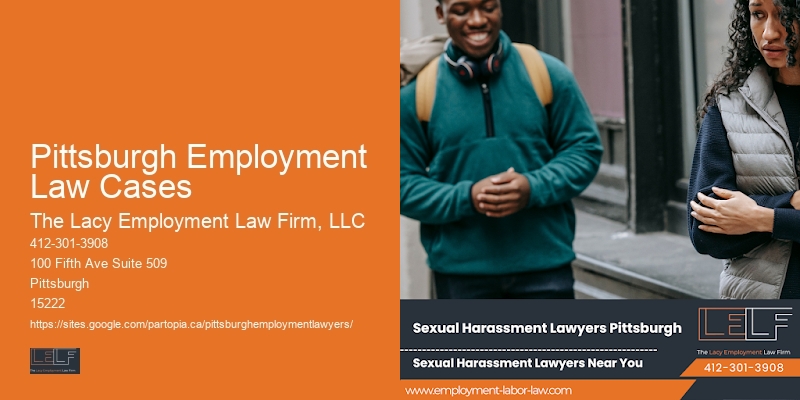 Lawyer for Employment Claims in Pittsburgh Employment Law Cases