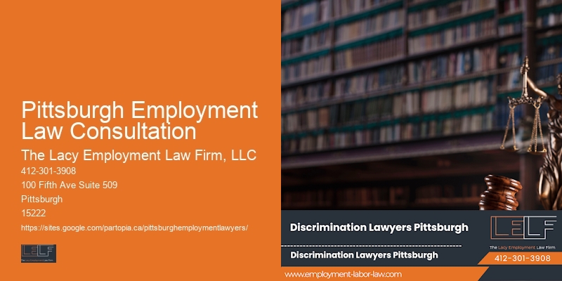 Pittsburgh Employment Law Consultation Employment Legal Services