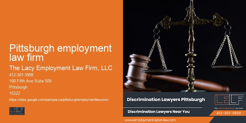 Pittsburgh employment law firm employment lawyer