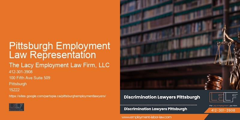 Pittsburgh Employment Law Representation Employment Law Defense
