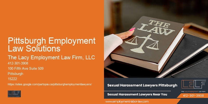 Pittsburgh Employment Law Solutions Employment Law Representation