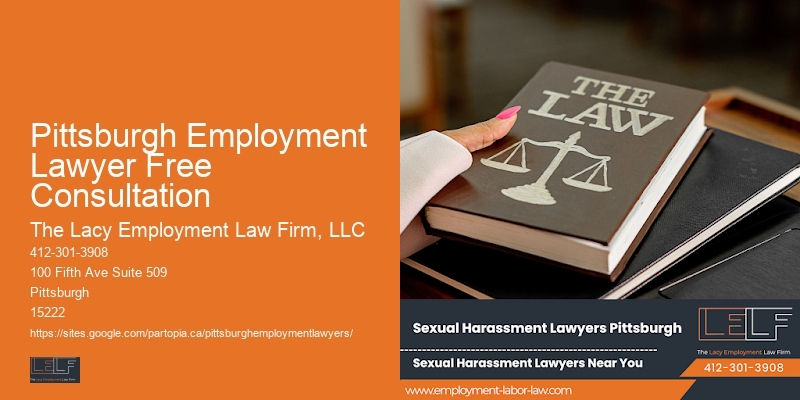 Pittsburgh Employment Lawyer Free Consultation Workplace Harassment Lawyers