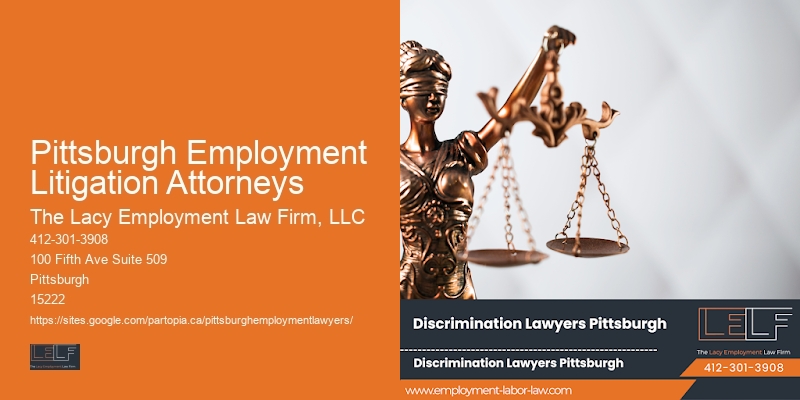 Pittsburgh Employment Litigation Attorneys Workplace Harassment Lawyers