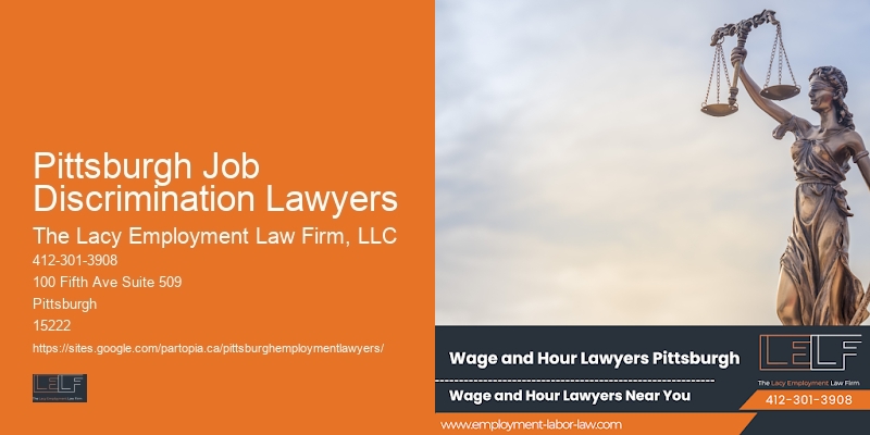 Employment law consultation attorney Pittsburgh Job Discrimination Lawyers