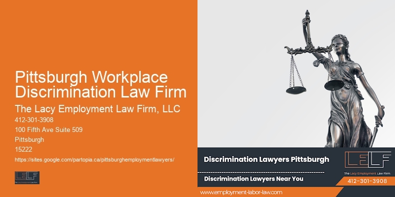 Employment contract law firm Pittsburgh Workplace Discrimination Law Firm