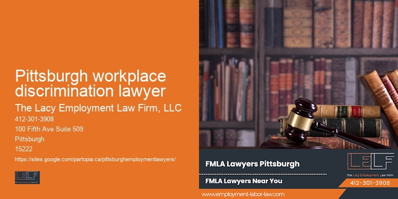 Pittsburgh workplace discrimination lawyer discrimination lawyer near me