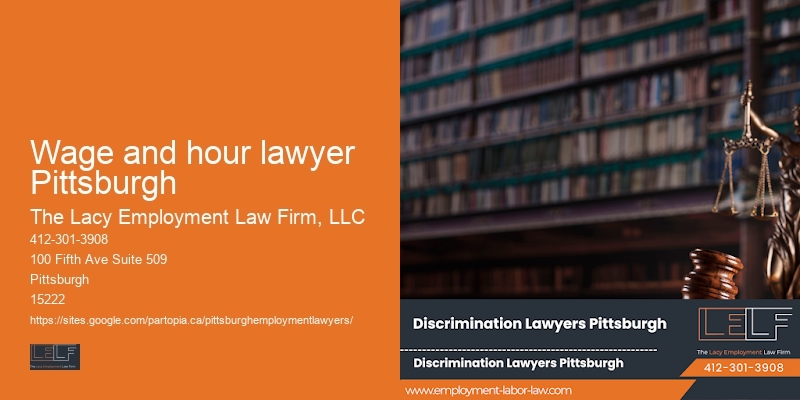 Wage and hour lawyer Pittsburgh Non-Compete Agreement Lawyers