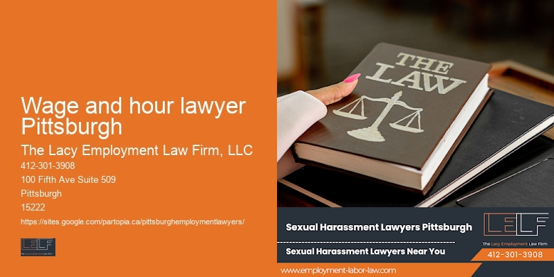 Employment Law in Wage and hour lawyer Pittsburgh