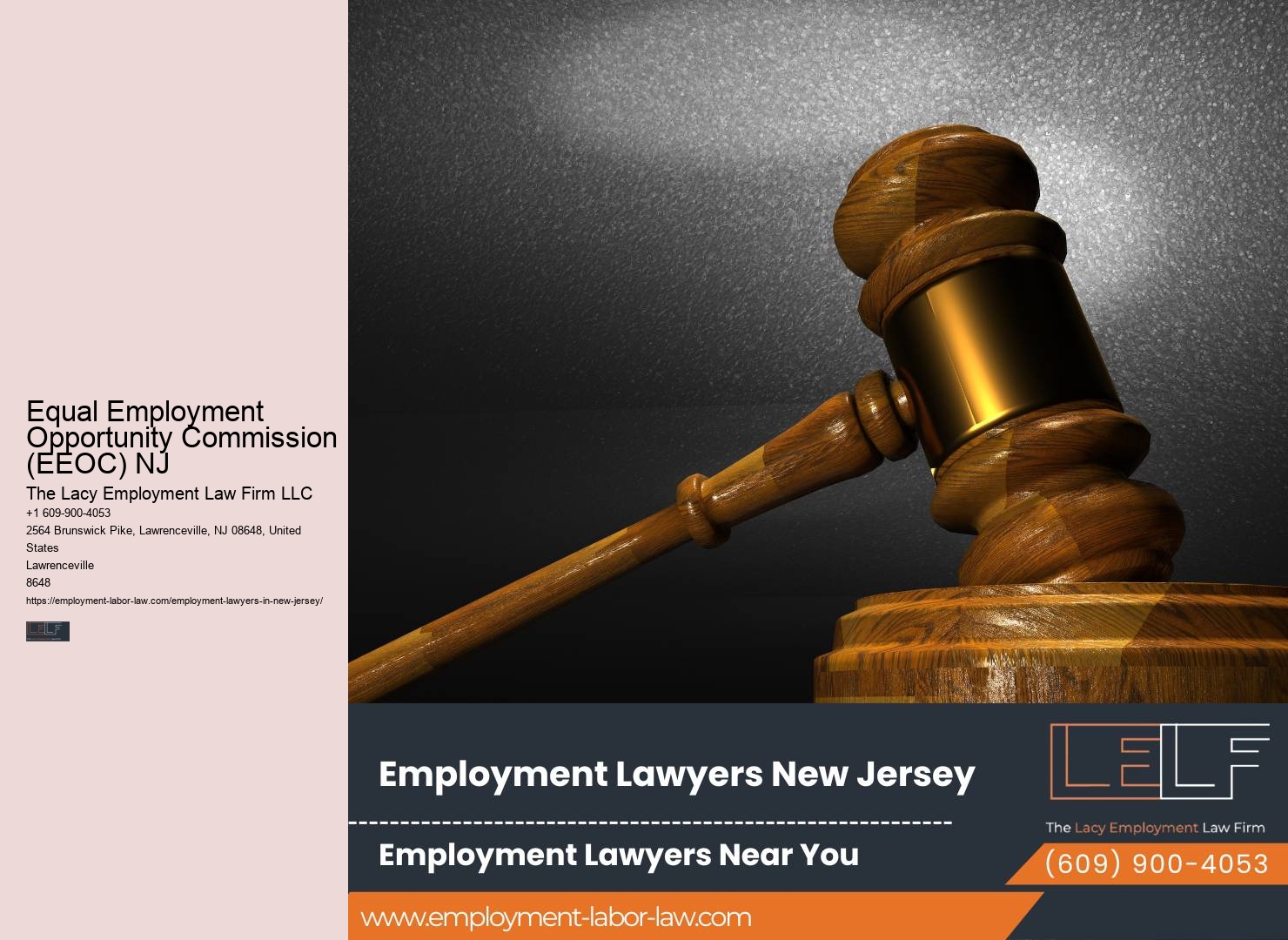 Employment Lawyer Rates NJ