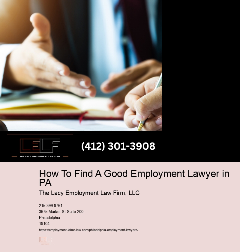 Philadelphia job termination legal advice
