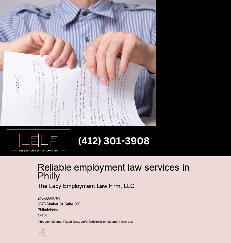 Employee rights legal advice in Philly