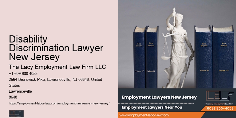 NJ Workplace Justice Lawyer