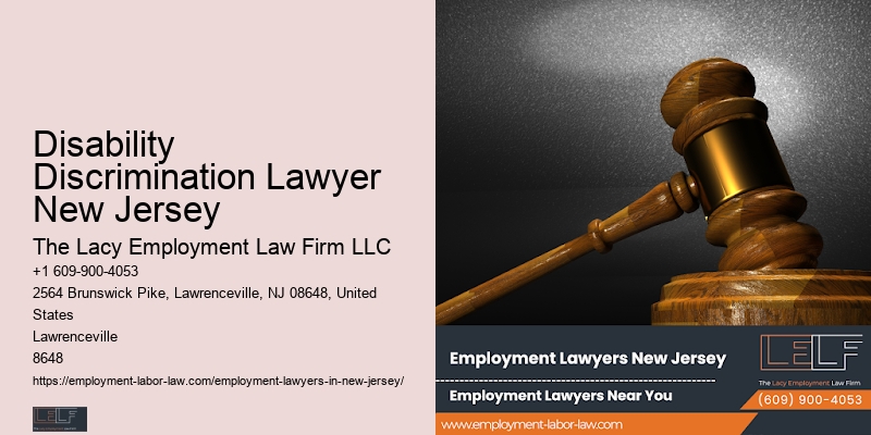 NJ Employment Dispute Attorney