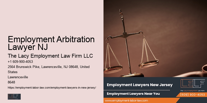Employment Arbitration Lawyer NJ