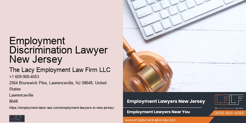 Employment Discrimination Lawyer New Jersey