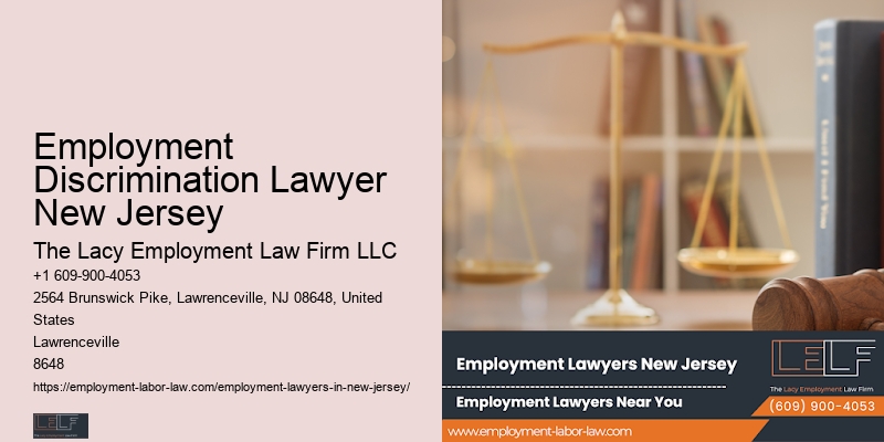 NJ Legal Representation For Employment Issues
