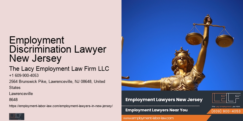 Employment Discrimination Lawyer New Jersey Overtime Pay Lawyer