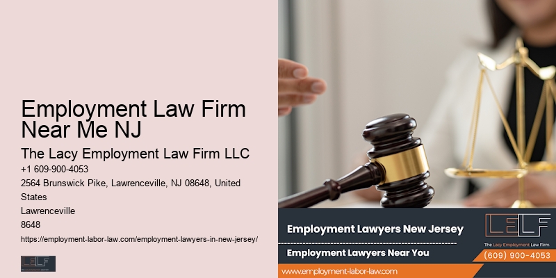 Employment Law Firm Near Me NJ Workplace Conflict Attorney