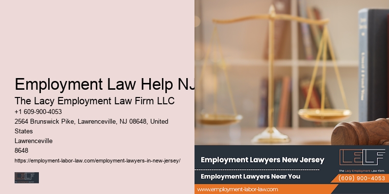 NJ Employment Law Consultants