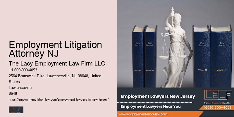 Employment Law Litigation Employment Litigation Attorney NJ