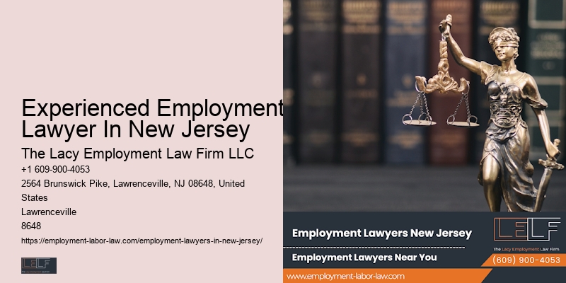 Experienced Employment Lawyer In New Jersey Employment Rights Attorney