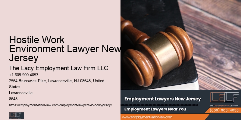 Wrongful Termination Attorney NJ