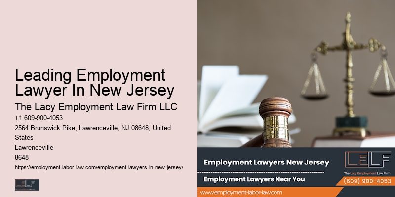 NJ Employment Disputes Resolution Lawyer