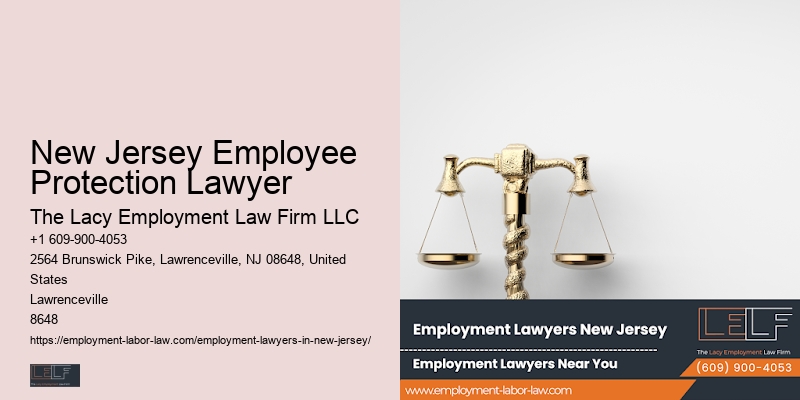 NJ Workplace Lawyer For Employees